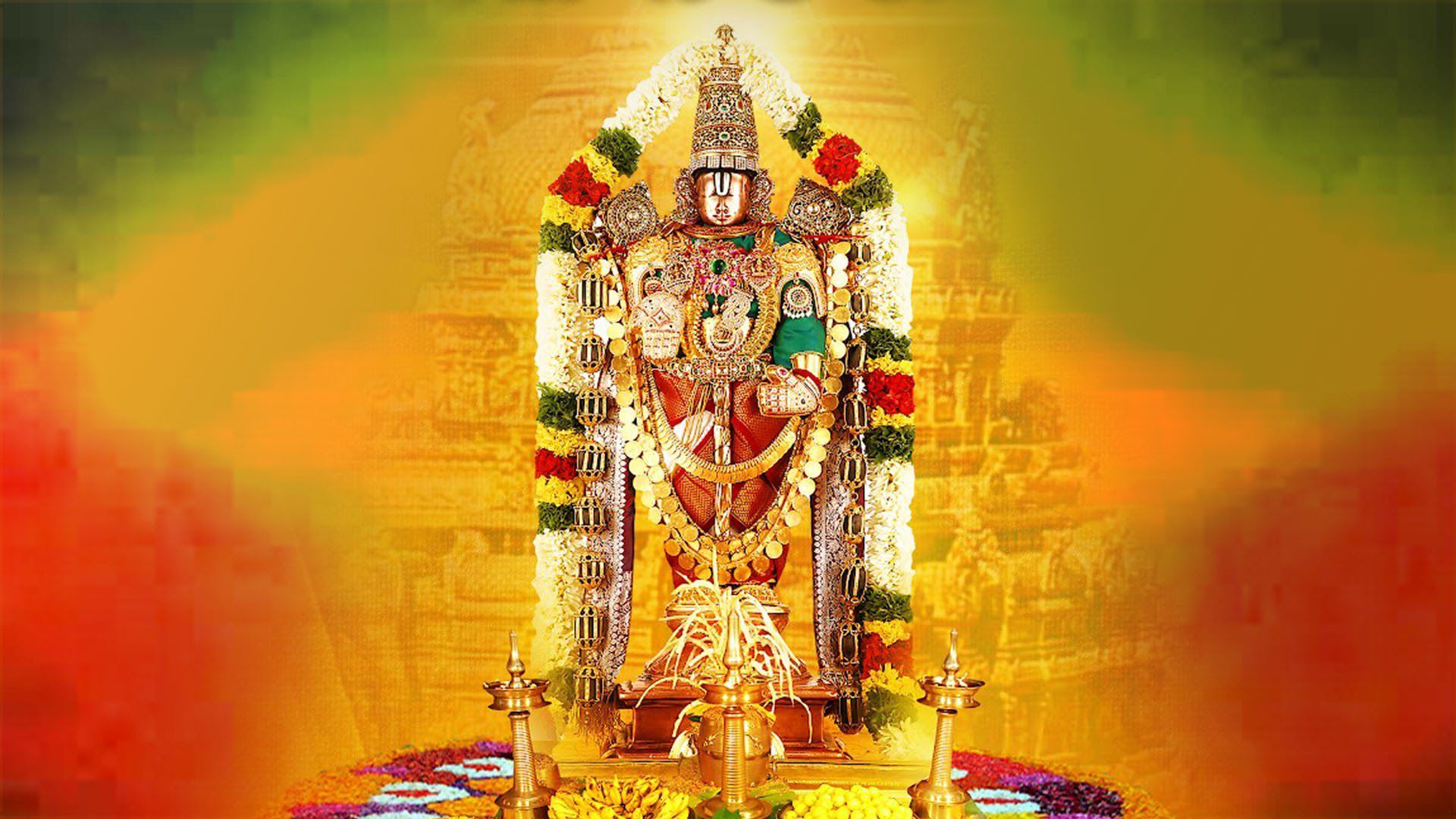 Quality 3D Wallpaper Of Lord Venkateswarawalpaperlist.com